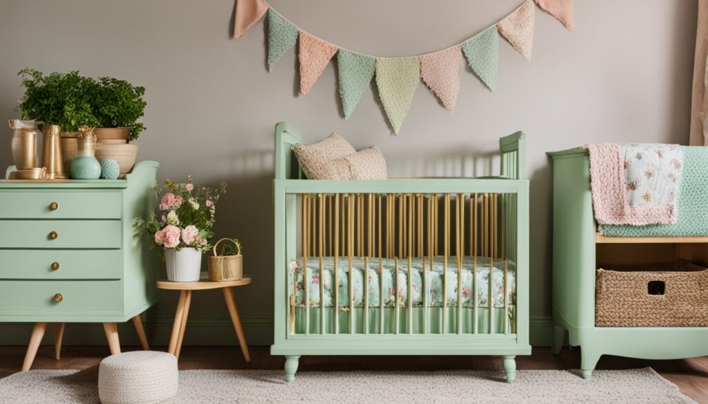 upcycled nursery furniture